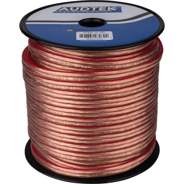 Main product image for Audtek SPWA-12-100 100 ft. 12 AWG CCA Speaker Wire 100-038